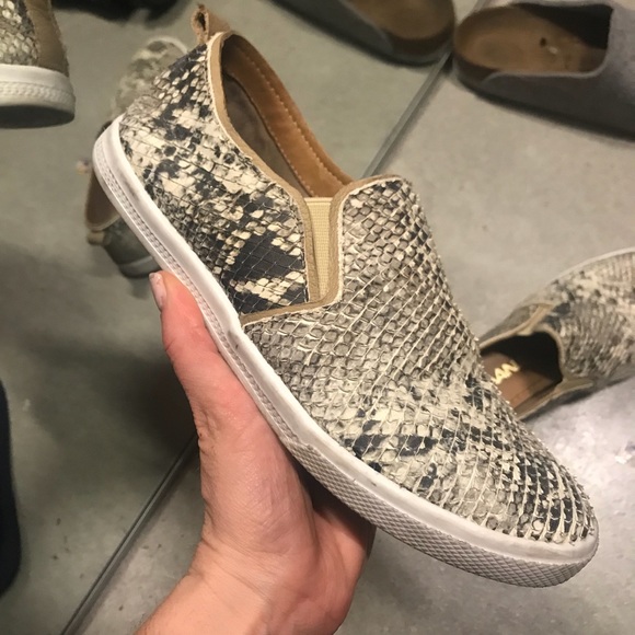 KAANAS Shoes - KAANAS Sahara snake embossed leather sneaker